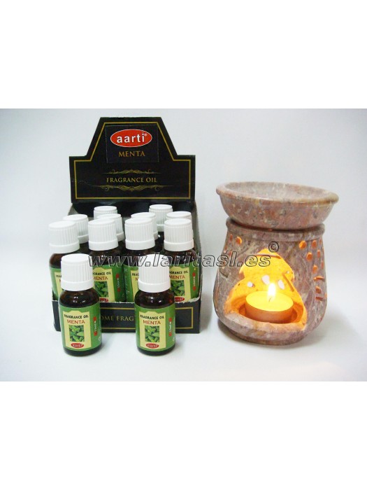 Oleo perfumado Aarti Hortelã15ml (pack 12)